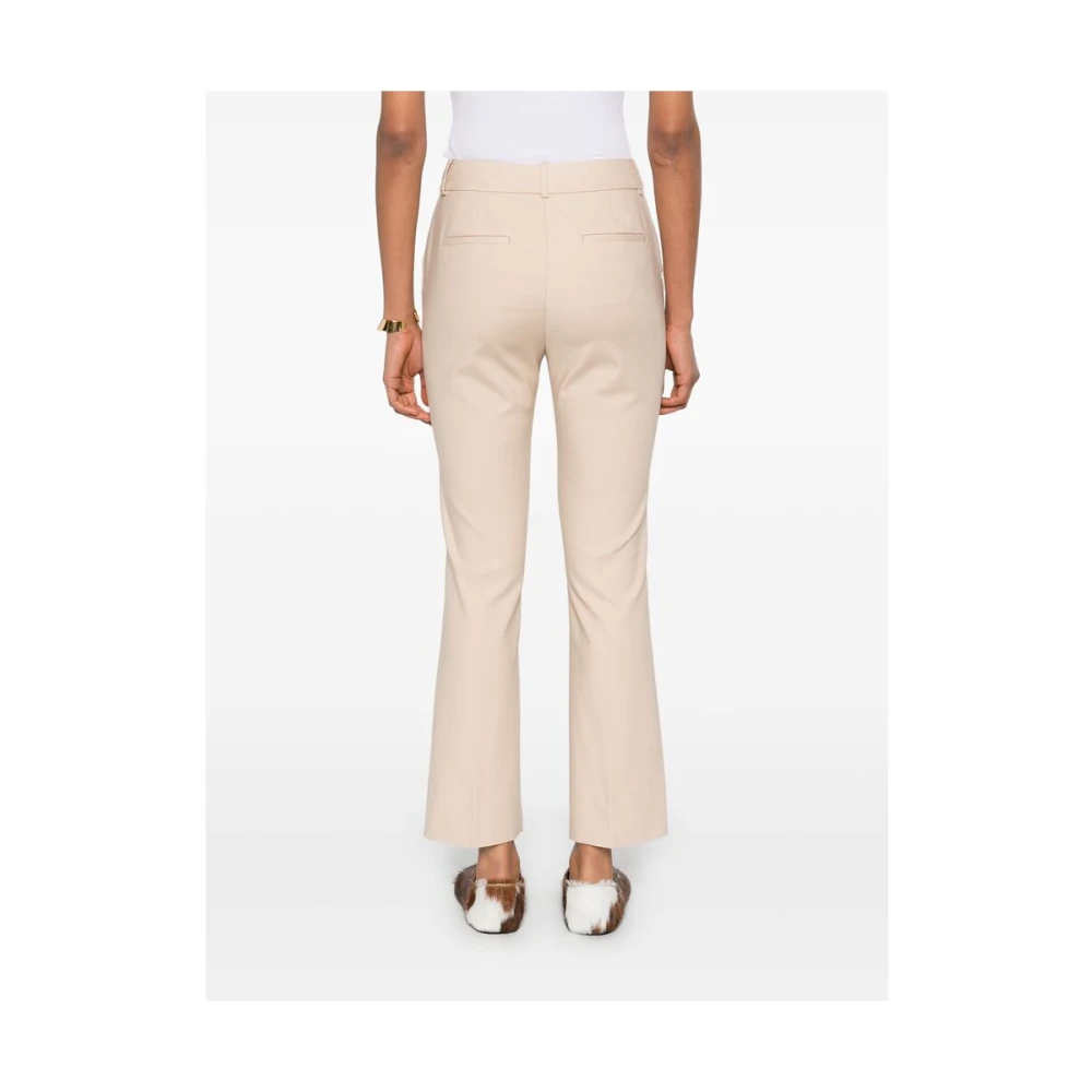 PESERICO Beige Geknoopte Broek Beige Dames