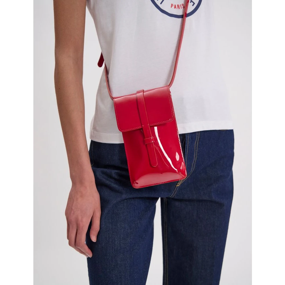 Ines De La Fressange Paris Leonore Smartphone BAG Red Dames