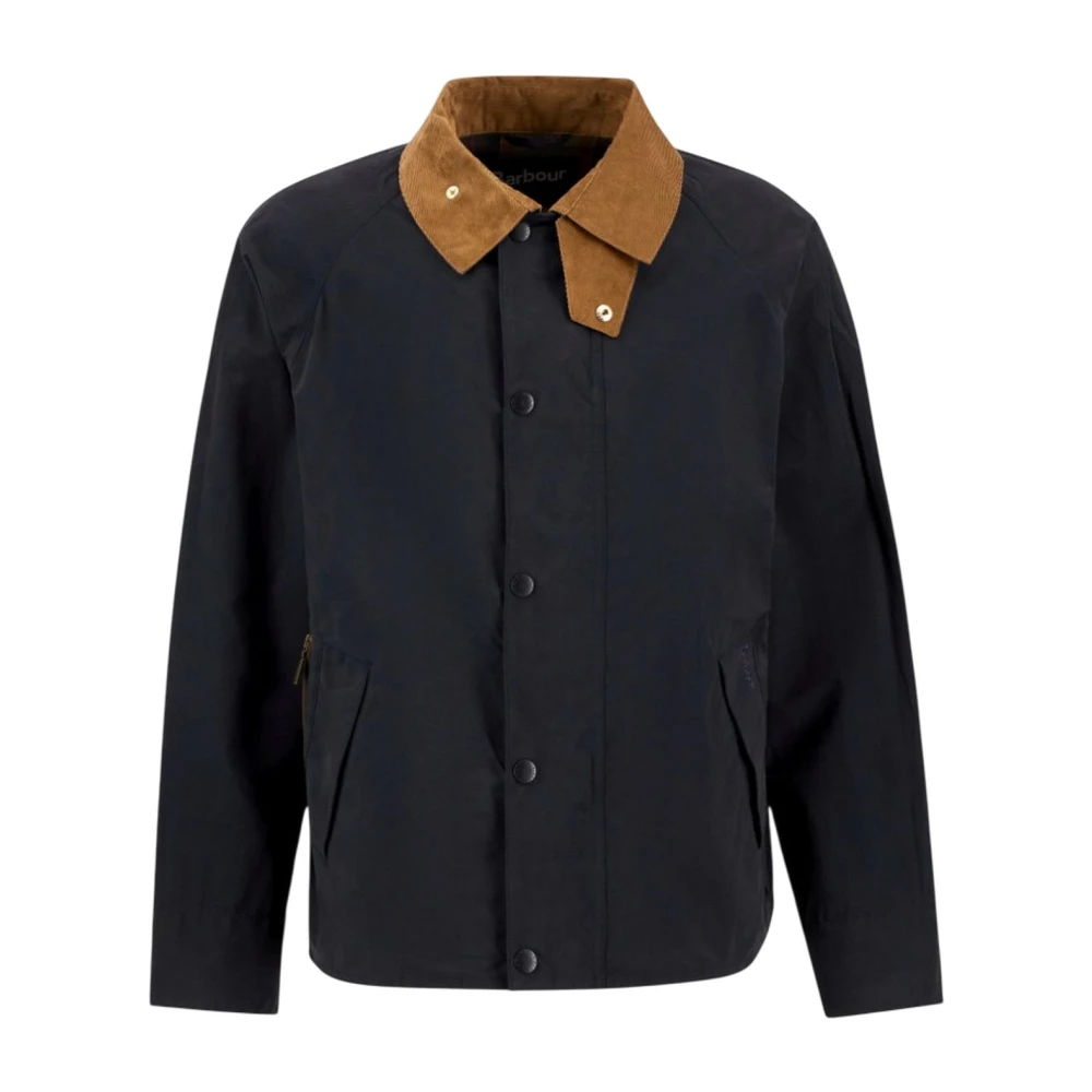 Barbour Blue Light Jackets, Male, S, Transport Casual Jacket
