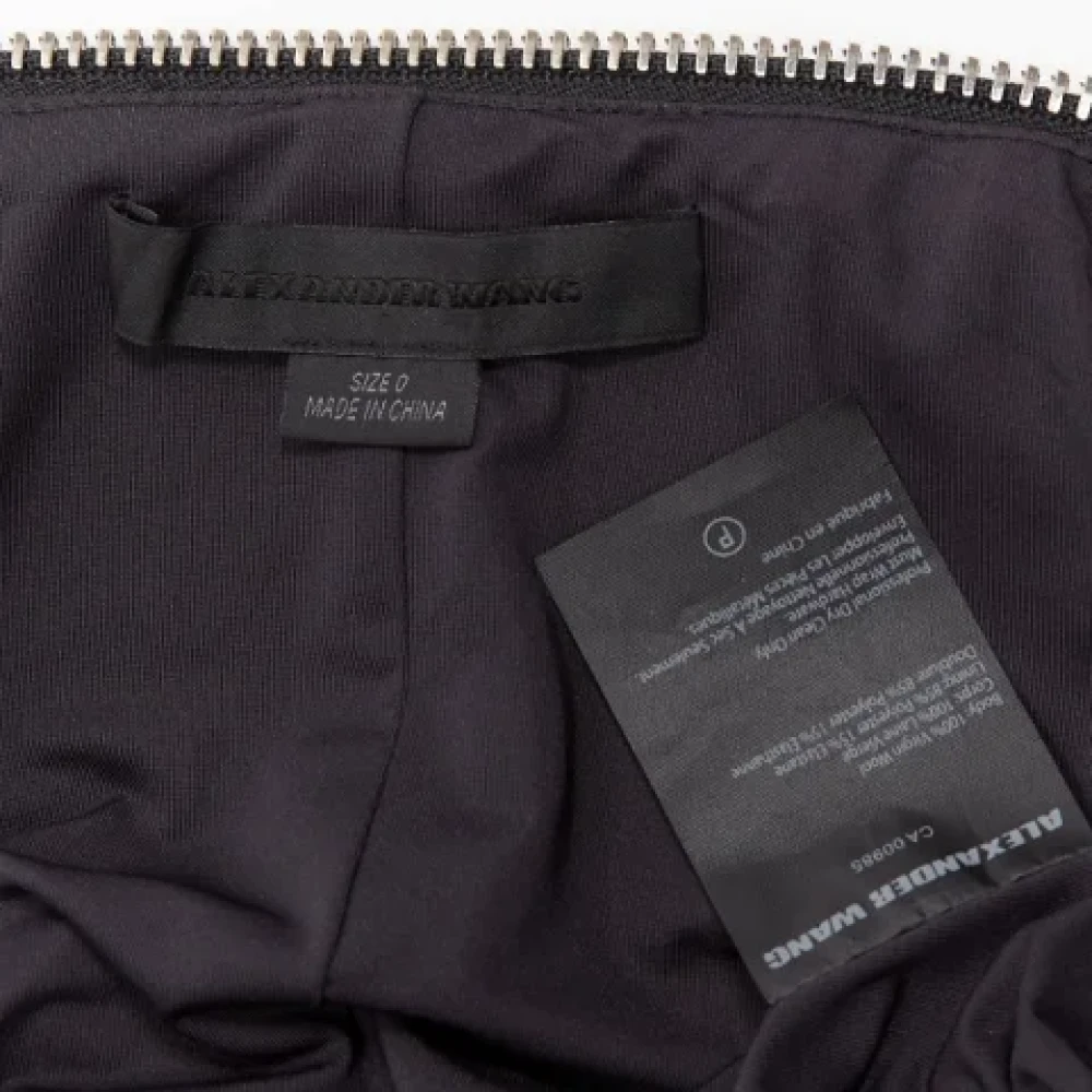 Alexander Wang Pre-owned Wool dresses Black Dames