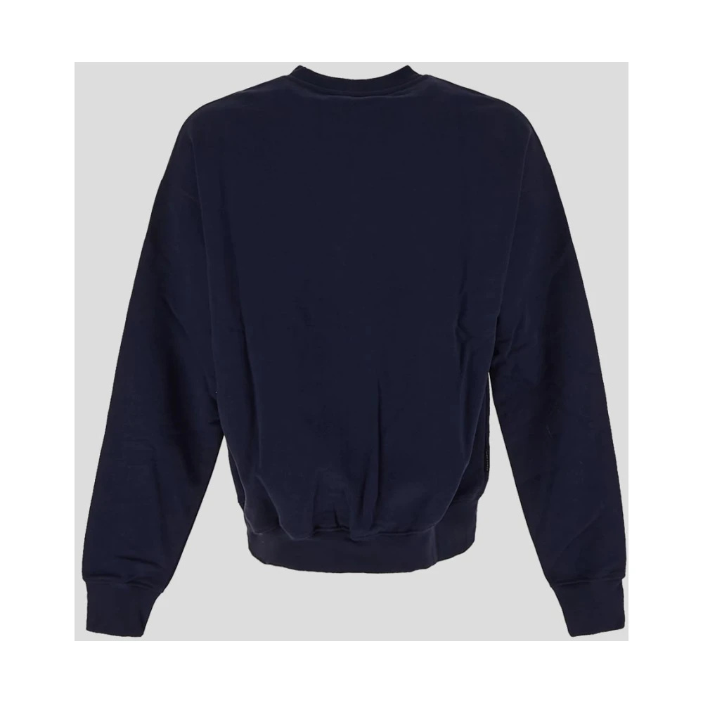 Family First Hart Katoenen Sweater Blue Heren