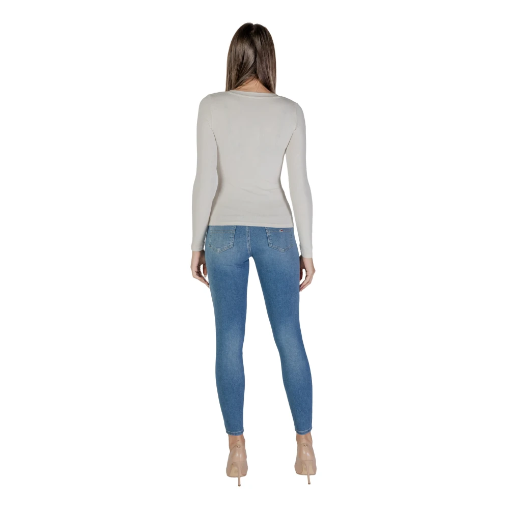 Guess Herfst Winter Dames T-Shirts Collectie Gray Dames