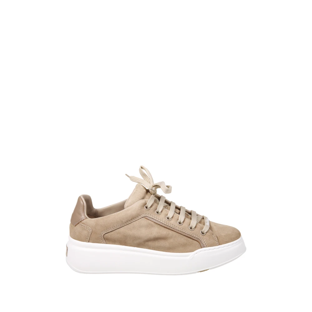 Max Mara Supersuede Sneaker Dames Schoenen Beige