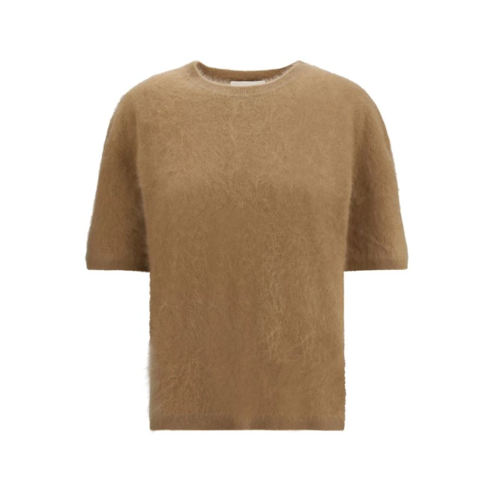 Lisa Yang Women's Brown Cashmere Knitwear, S, Maren Jumper
