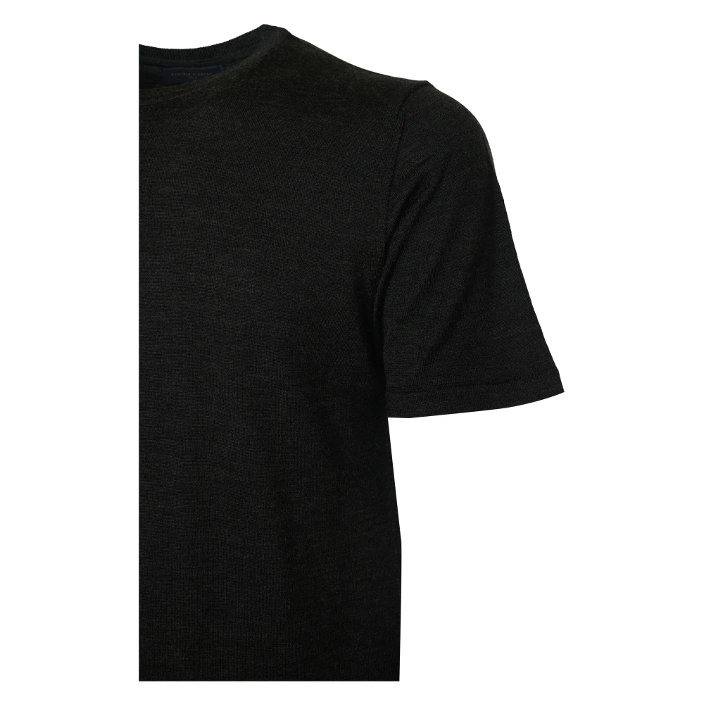 Daniele Fiesoli Stijlvolle T-shirts en Polos Black Heren