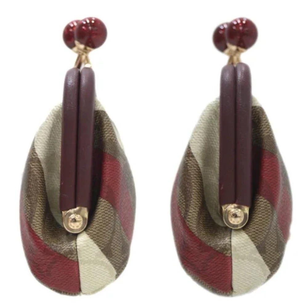 Coach Pre-owned Fabric wallets Multicolor Dames