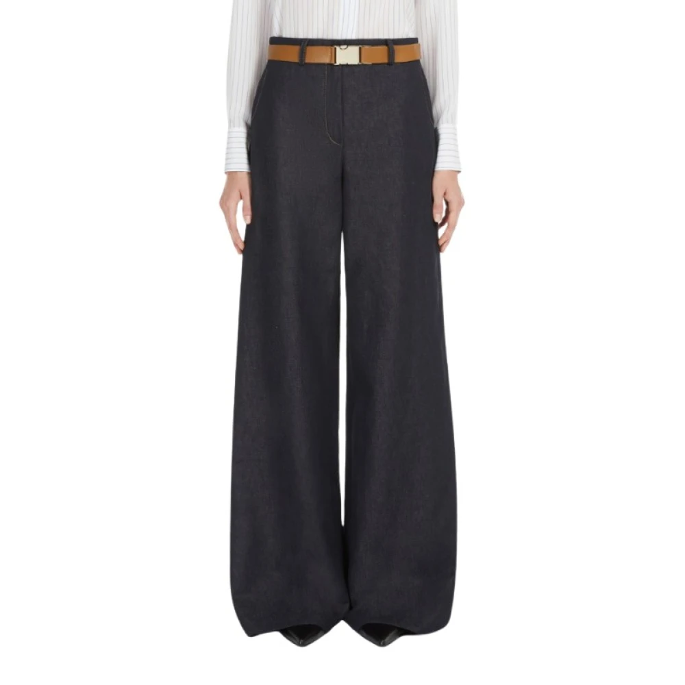 Trousers > Wide Trousers - - Max Mara - Modalova