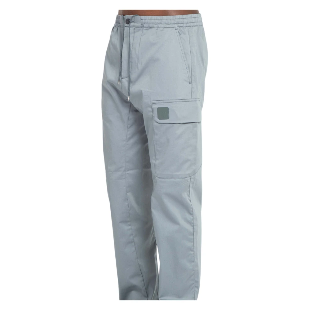 C.P. Company Reguliere Utility Broek in Metropolis Stijl Gray Heren