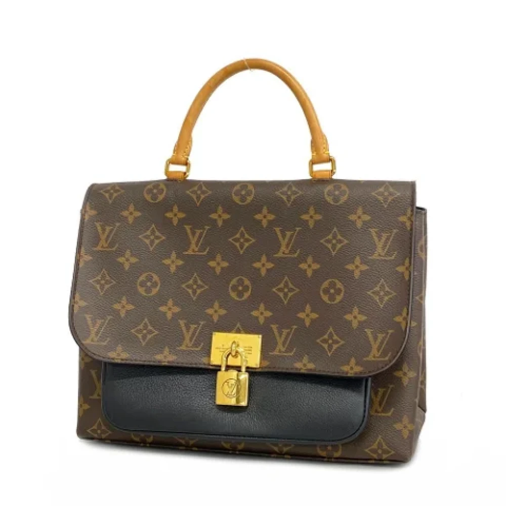 Louis Vuitton Vintage Pre-owned Fabric louis-vuitton-bags Brown Dames