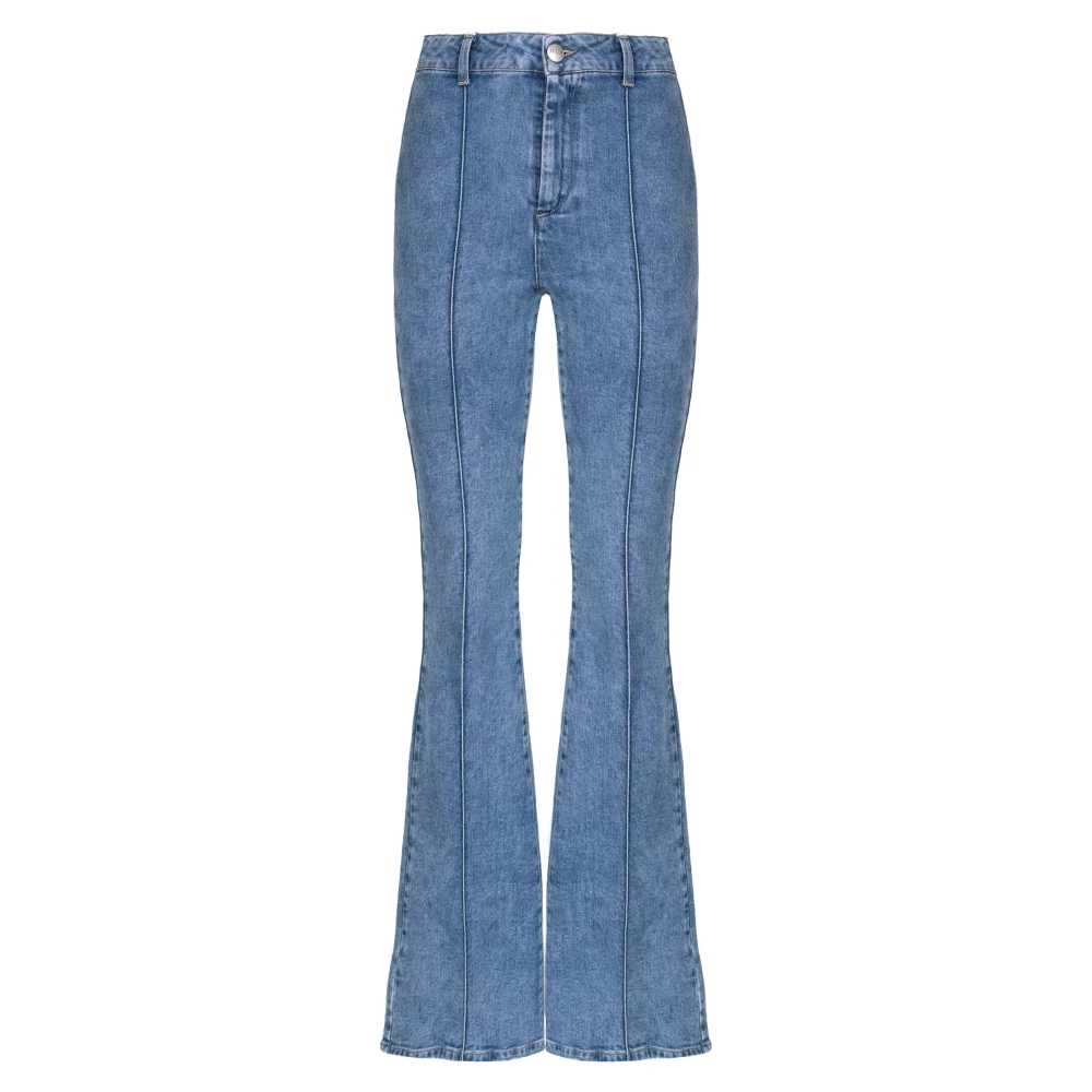 MVP wardrobe Vintage Bonnet Denim Broek Blue Dames