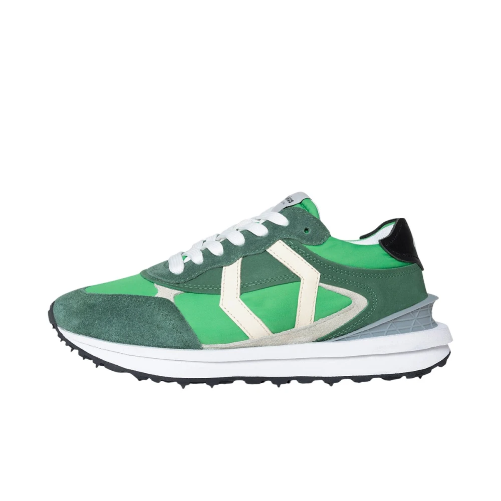 Mikakus Barcelona Stijlvolle Palm Sneakers voor Fw24 unisex Schoenen Groen