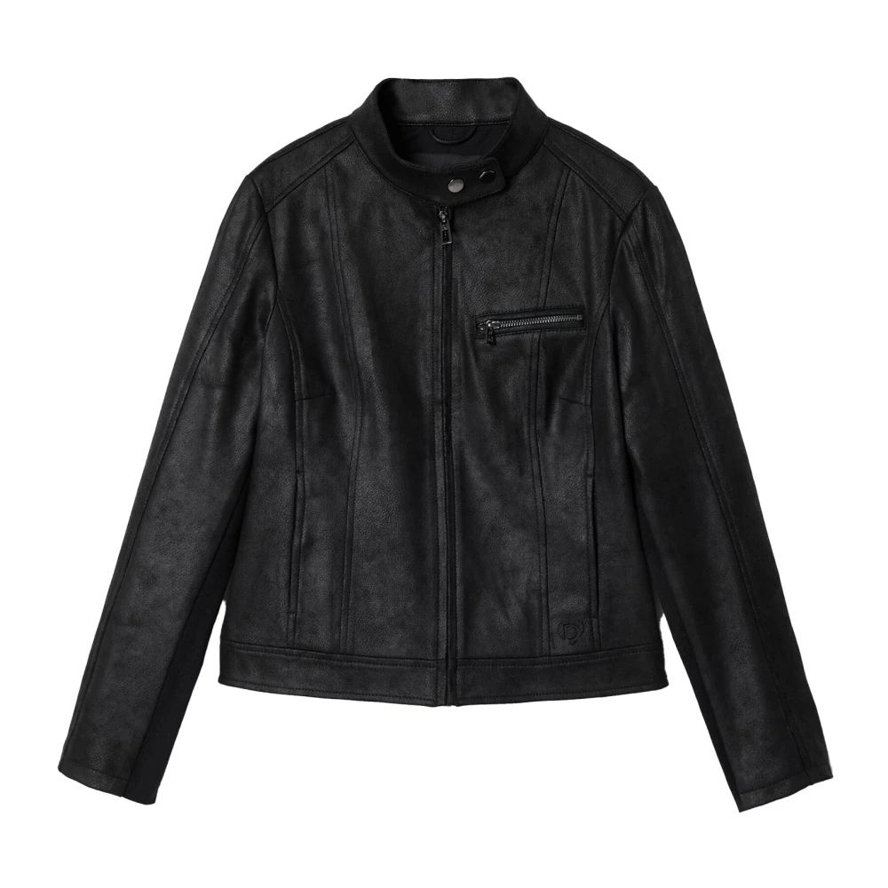 Desigual Damesjassen Collectie: Herfst Winter Black Dames