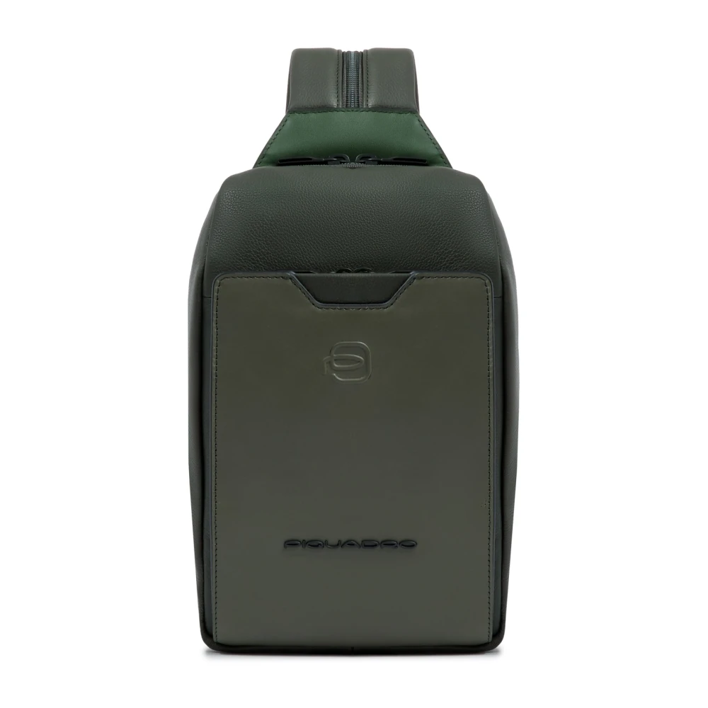 Piquadro Homme Vert - Bags > Cross Body Bags