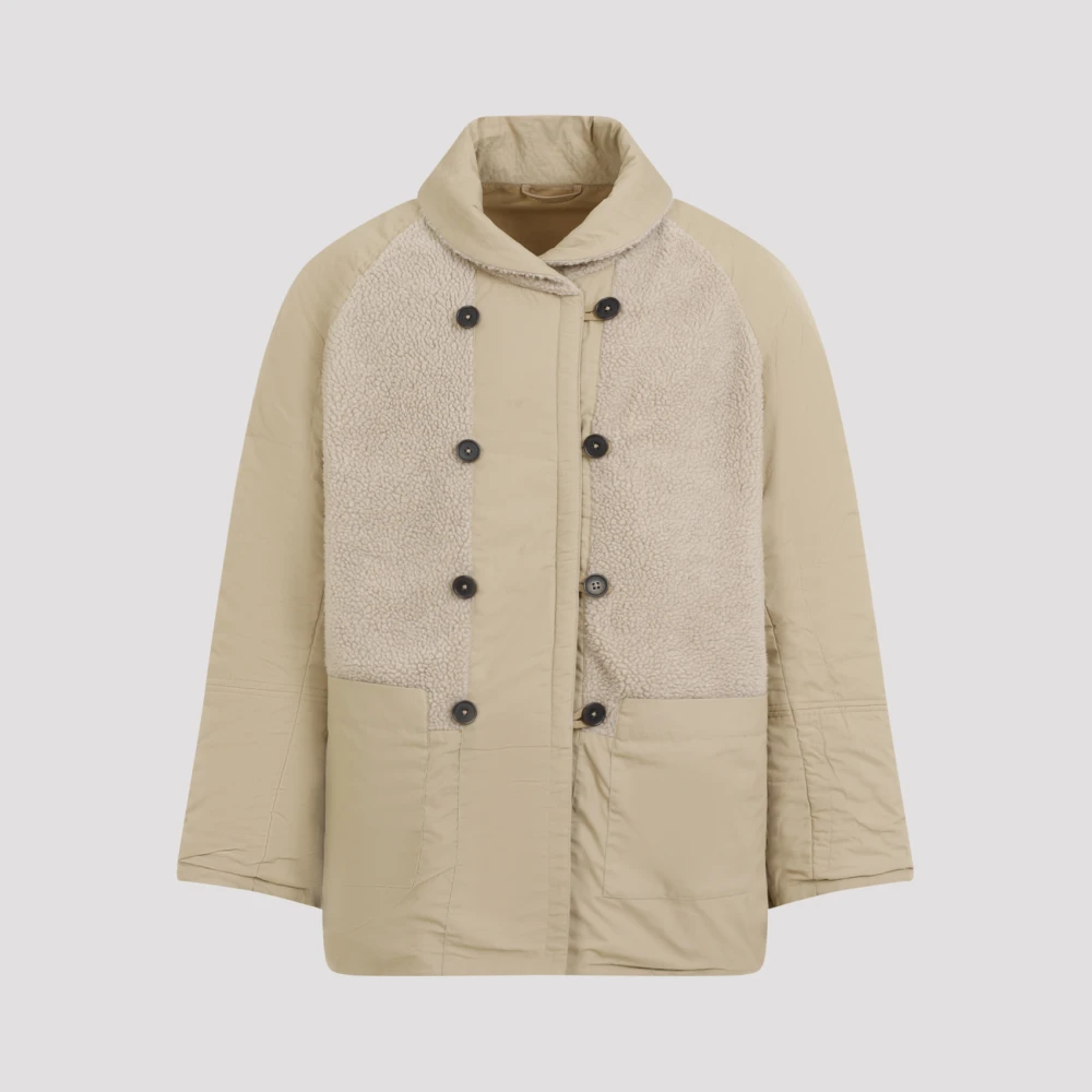 Universal Works Neutrale Jas voor Mannen Aw24 Beige Heren