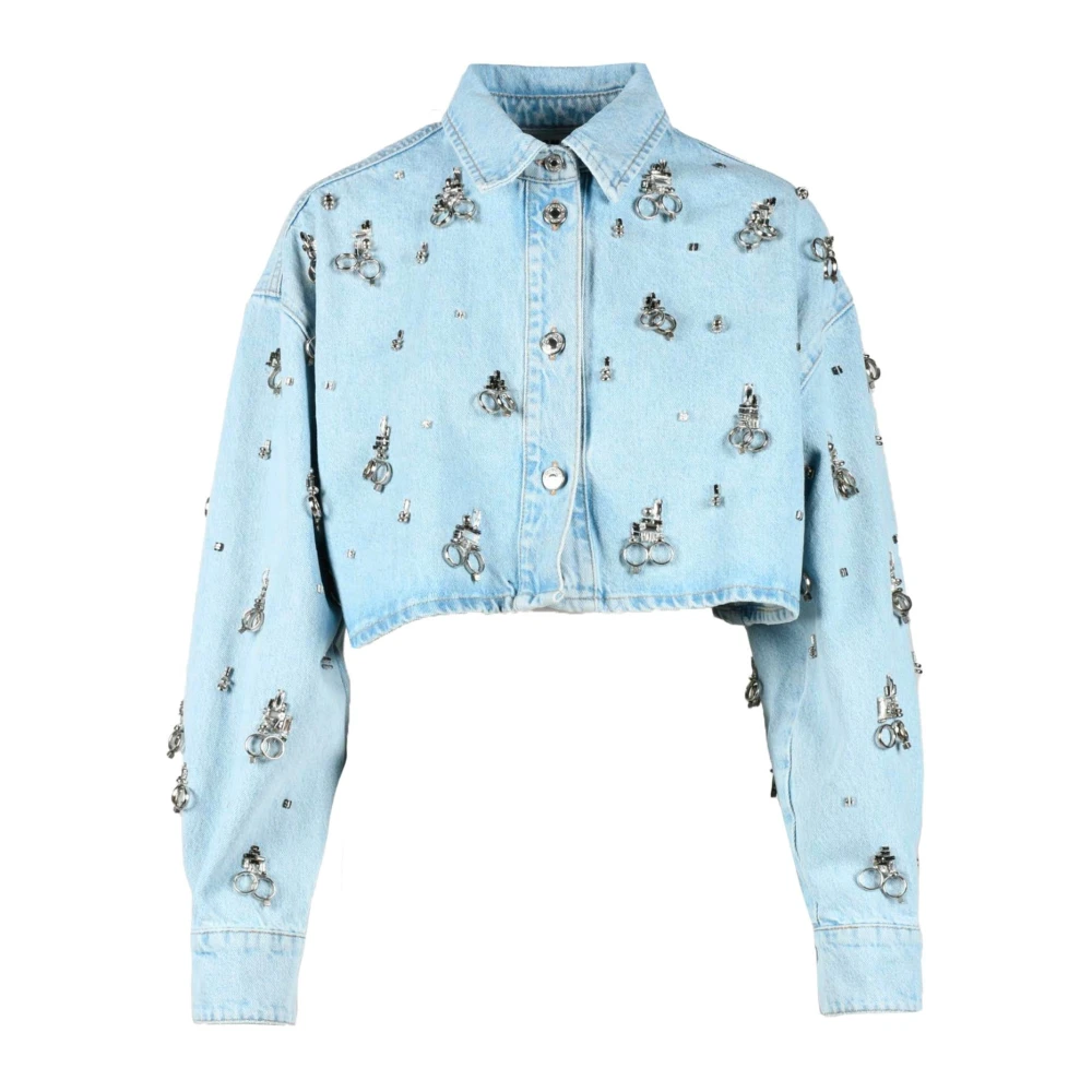 Msgm Overhemd Blue Dames