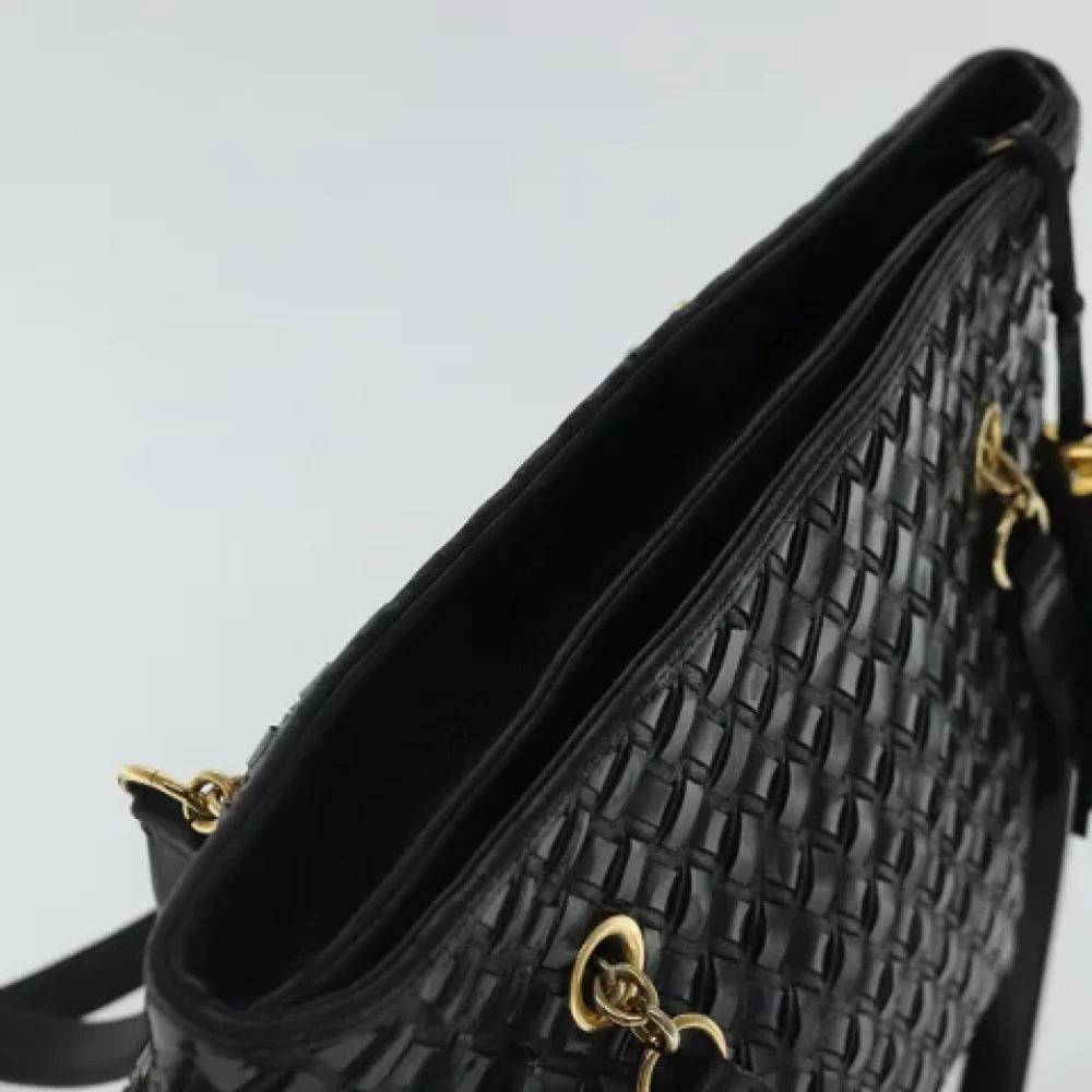 Bally Pre-owned Leather shoulder-bags Black Dames