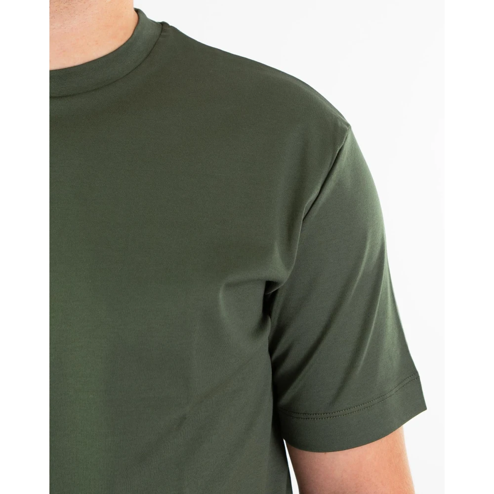 Valenza Interlock Supima T-Shirt Groen Green Heren