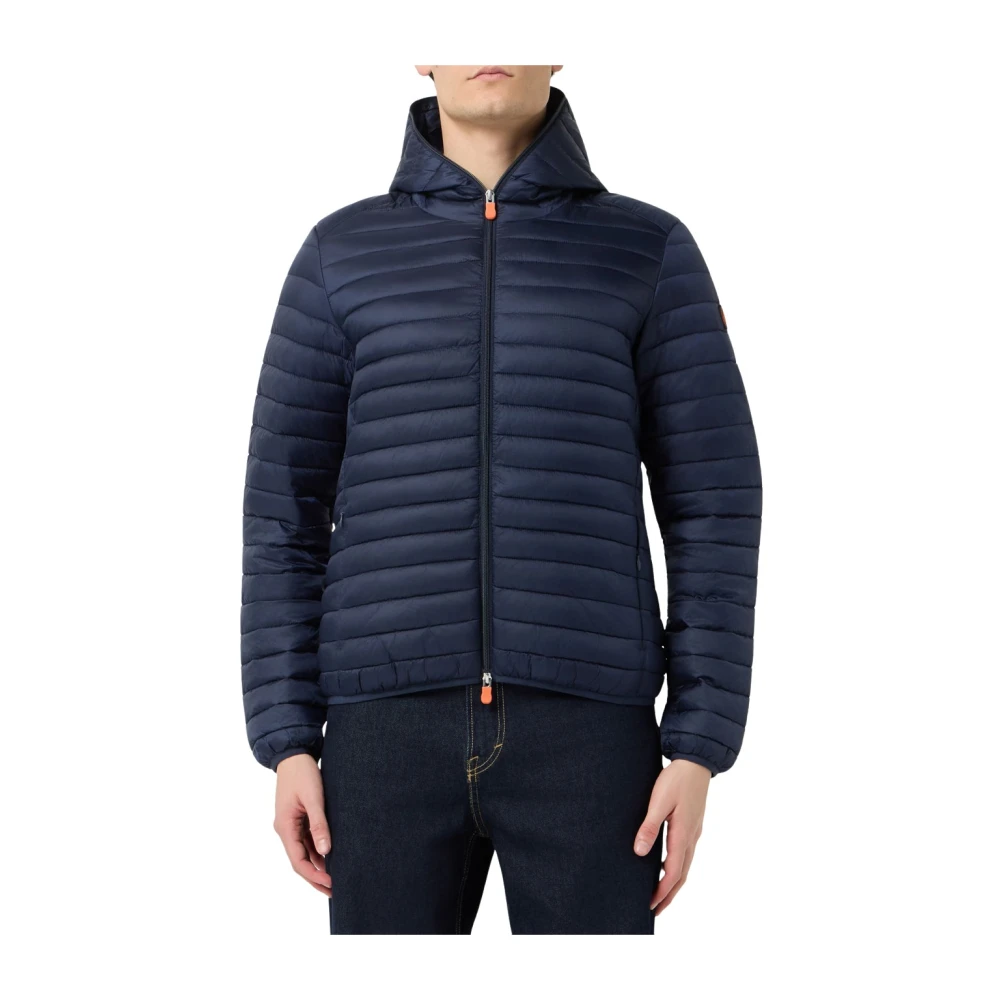 Save The Duck Men's Blue Duncan Down Jacket - Winter Jackets - M - Jackets