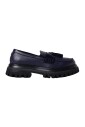 blauwe-leren-kwast-loafers