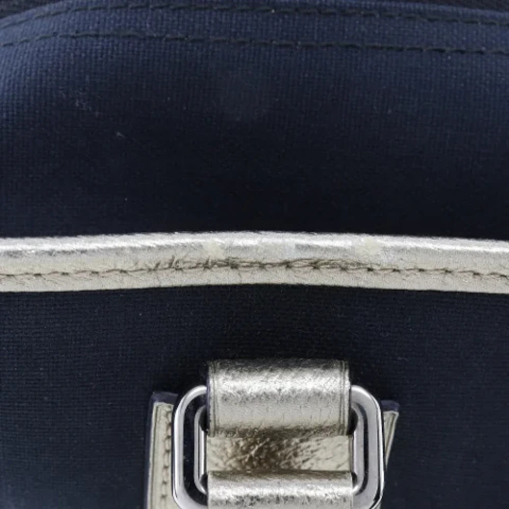 Loewe Pre-owned Canvas handbags Blue Dames