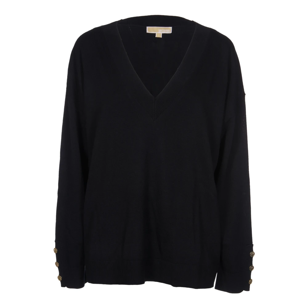 Michael Kors Zwarte Sweater Collectie Black Dames