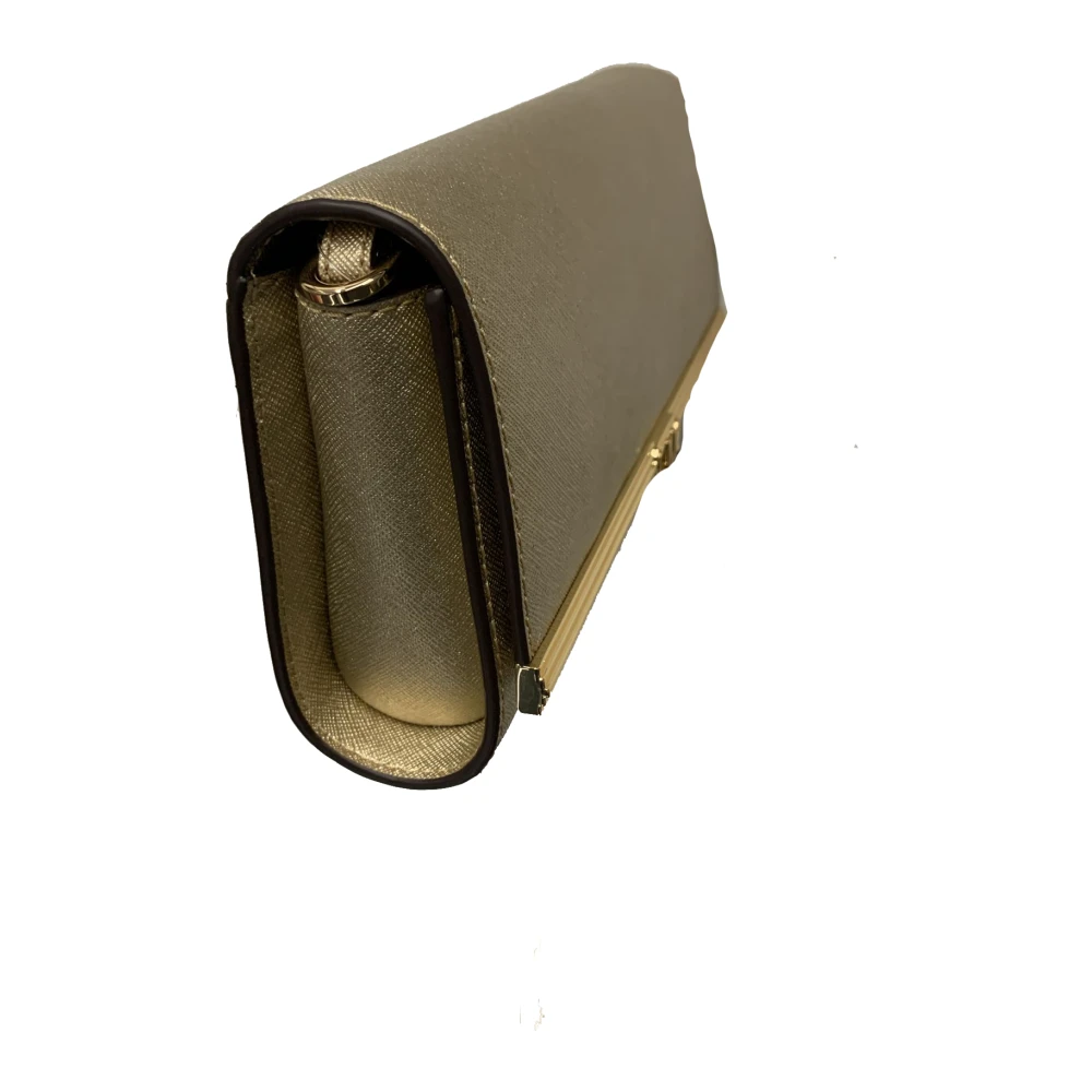 Michael Kors Elegante Clutch Tas voor Vrouwen Yellow Dames