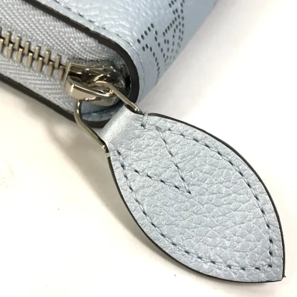 Louis Vuitton Vintage Pre-owned Fabric wallets Blue Dames