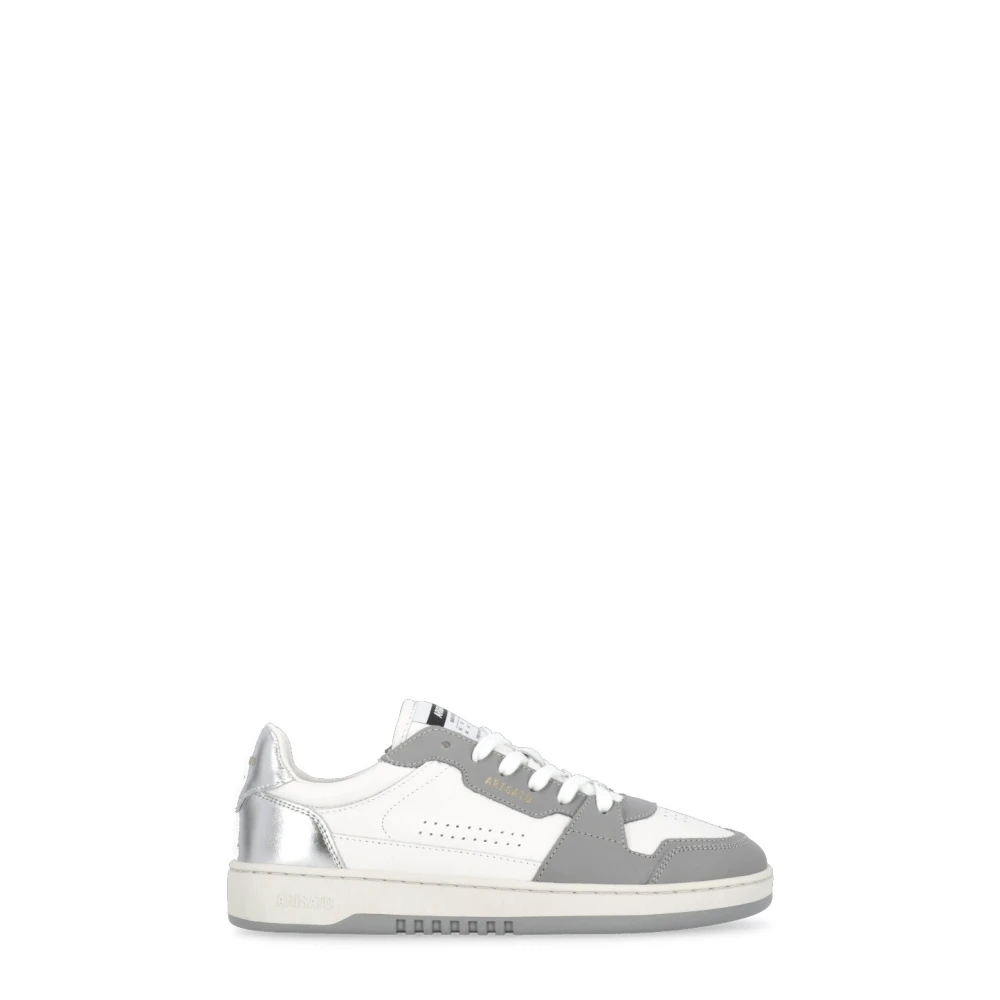 Axel Arigato Witte Leren Sneakers Ronde Neus Dames Schoenen