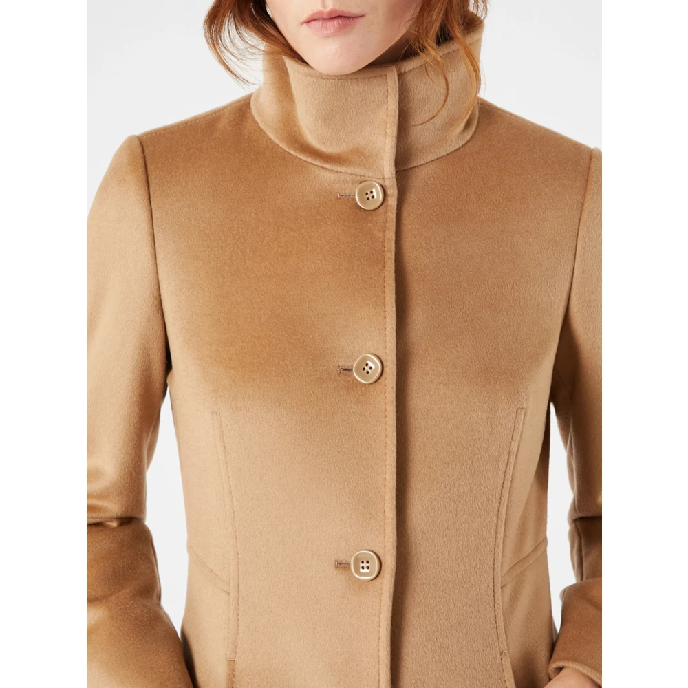 Pennyblack Beige Wollen Jas Liz Model Brown Dames