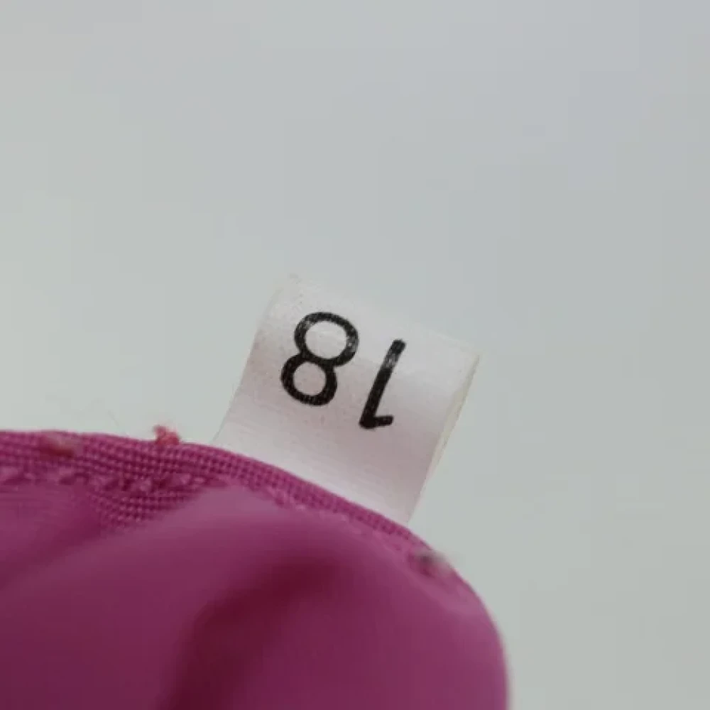 Prada Vintage Pre-owned Nylon pouches Pink Dames