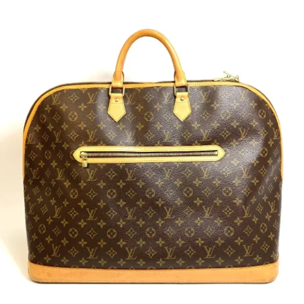 Louis Vuitton Vintage Pre-owned Cotton louis-vuitton-bags Brown Dames