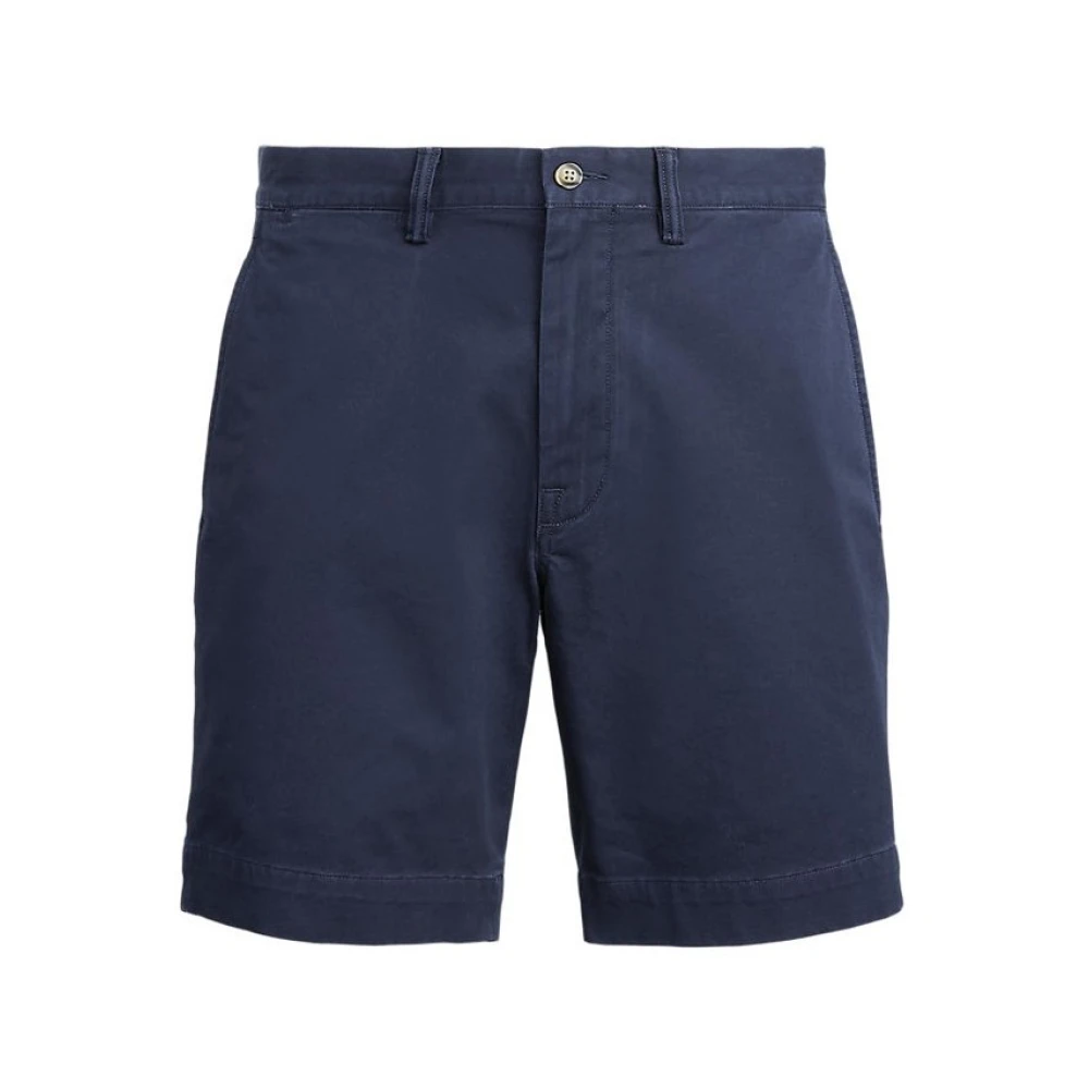 Ralph Lauren Blå Chino Shorts med Stretch Fit Blue, Herr