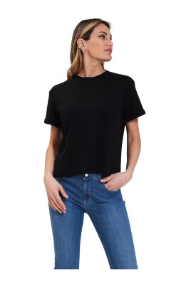 T-Shirt Femme Gran Sasso 100% Coton - Col Bateau - Manches Courtes - Neuf Avec étiquettes - Italie