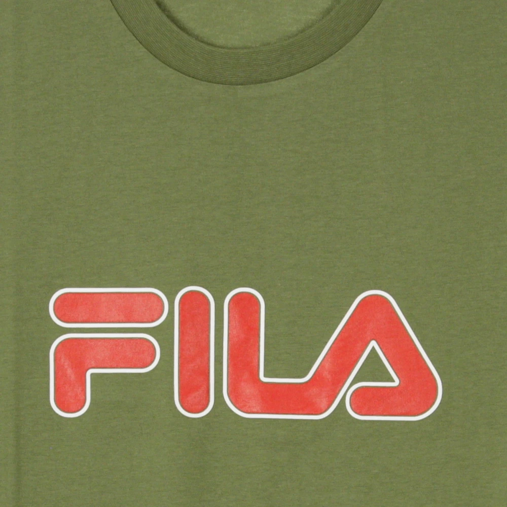 Fila Diepgroene Heren T-shirt Green Heren