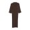 brown-v-neck-slip-dress