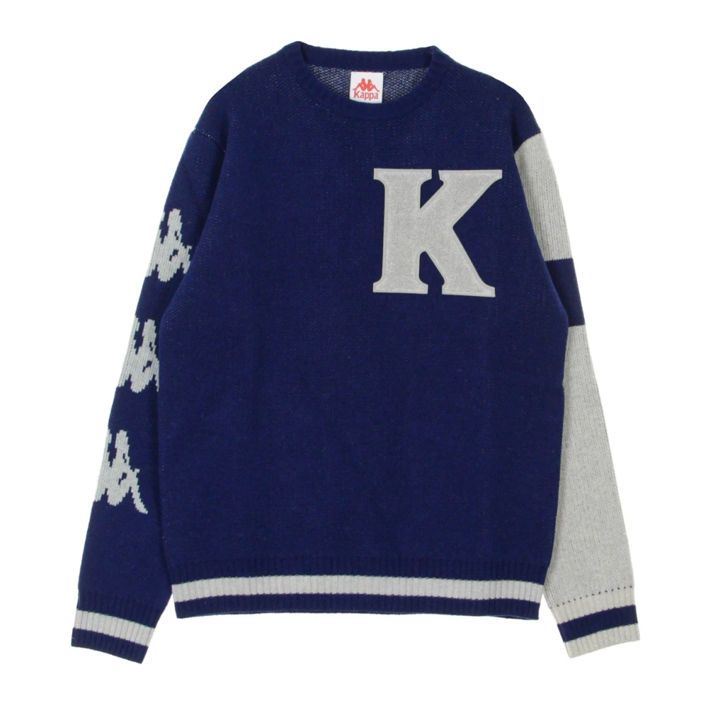 Kappa Blauwe Heren Trui Blue Heren