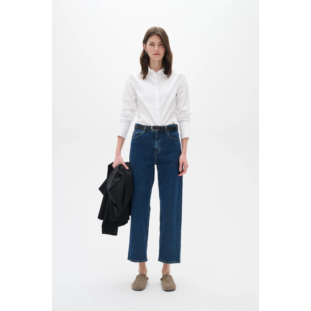 InWear Witte Stretch Shirt Cally IW White Dames