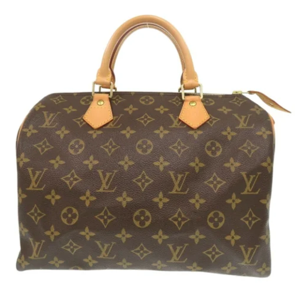 Louis Vuitton Vintage Pre-owned Canvas handbags Brown Dames