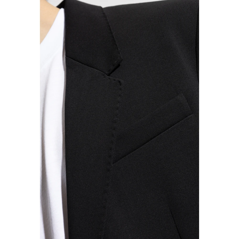 Ami Paris Wolen Blazer Black Heren