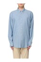chemise-bleue-a-manches-longues-style-decontracte