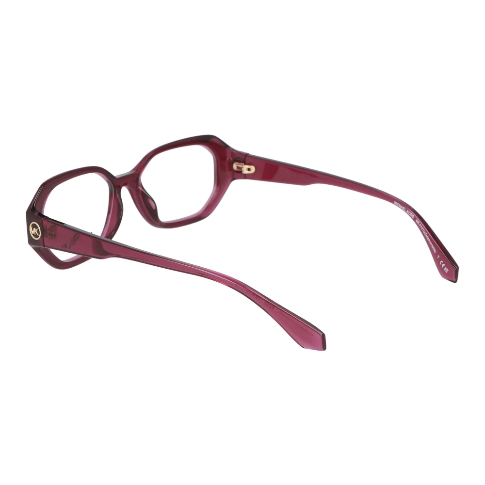 Michael Kors Moderne vierkante bril Red Dames