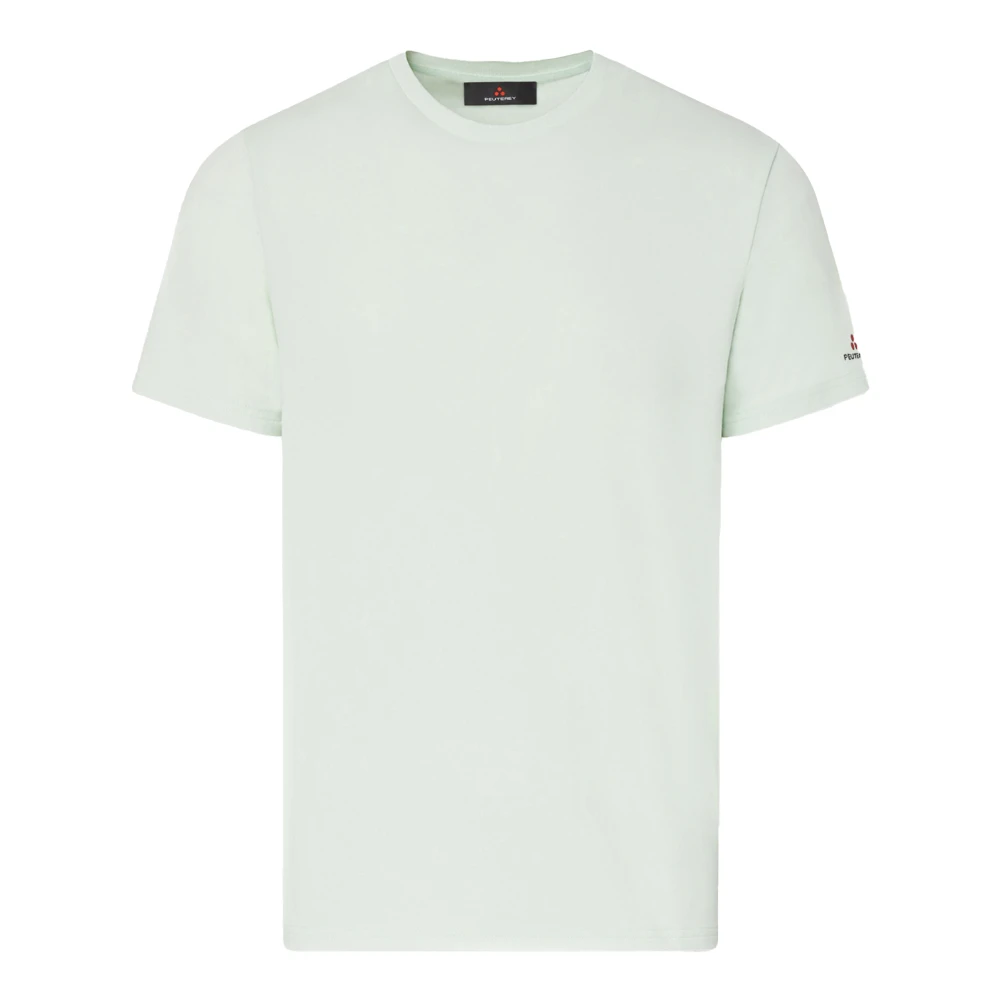 Peuterey Green T-Shirts, Male, M, Crew Neck T-Shirt