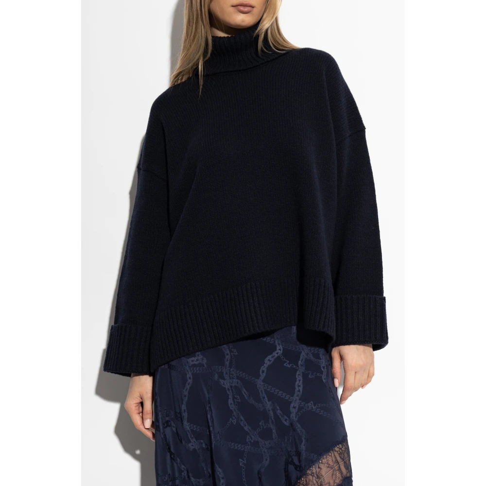 Samsøe Turtleneck Sweater Sakeiku Blue Dames