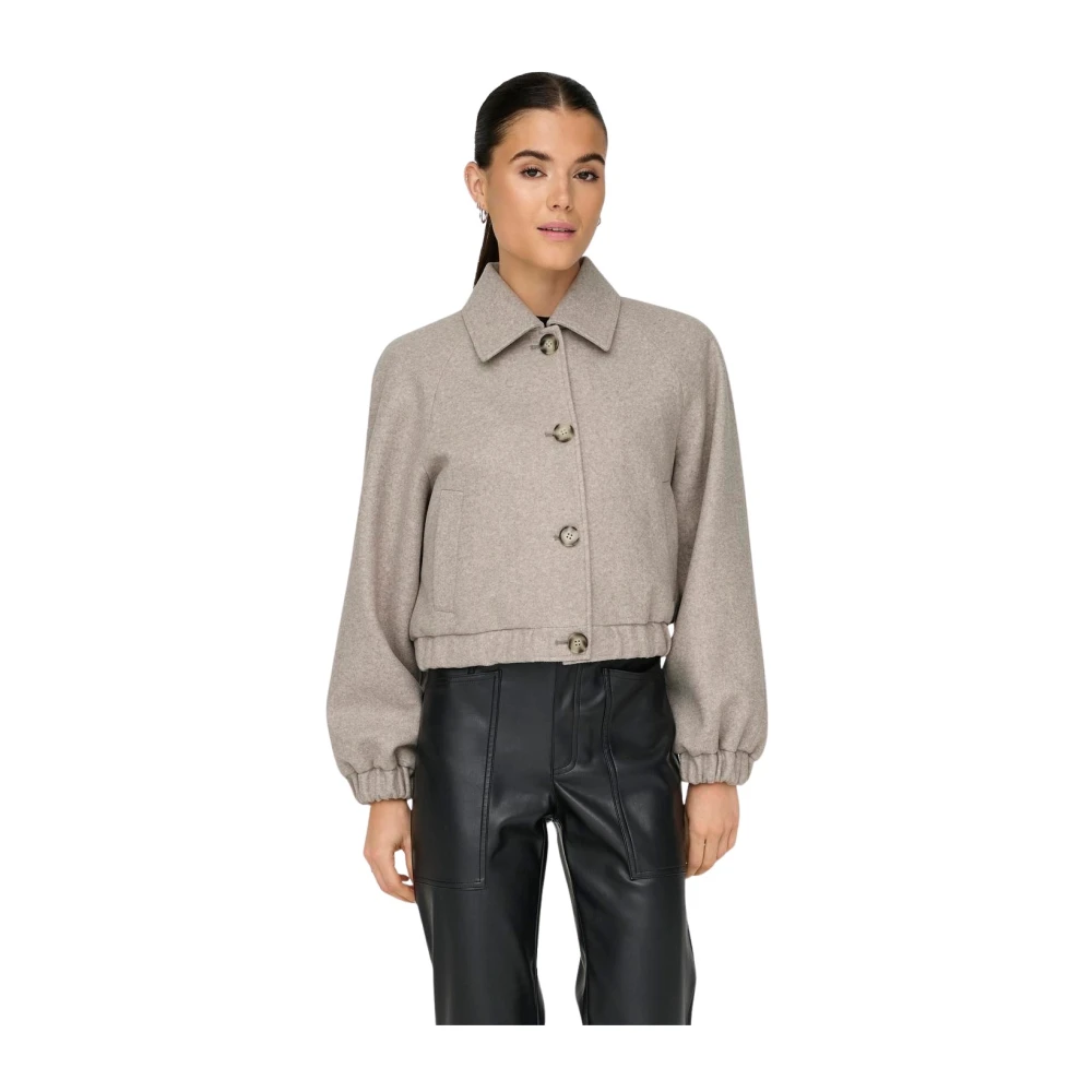 Only Nancy Jack in Taupe voor Dames Beige Dames
