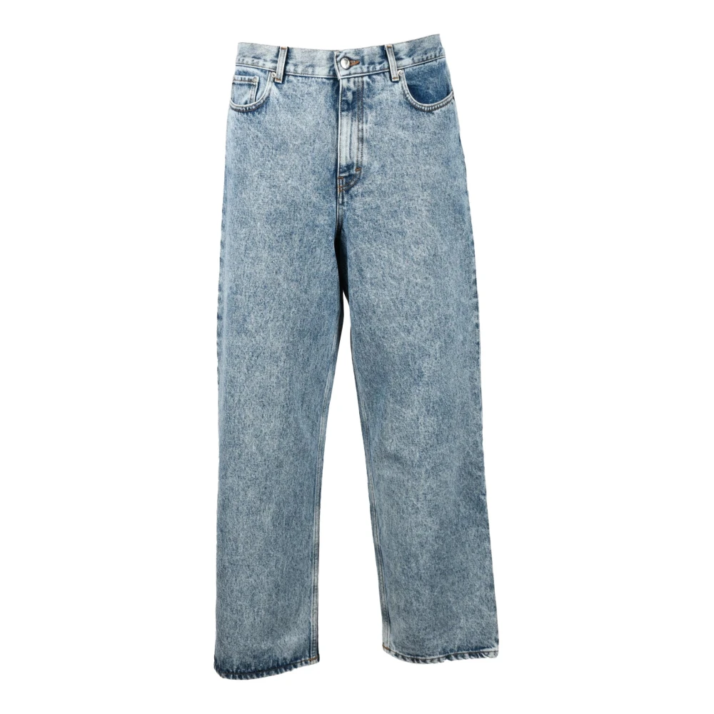 Séfr Katoenen Denim Jeans Blue Heren