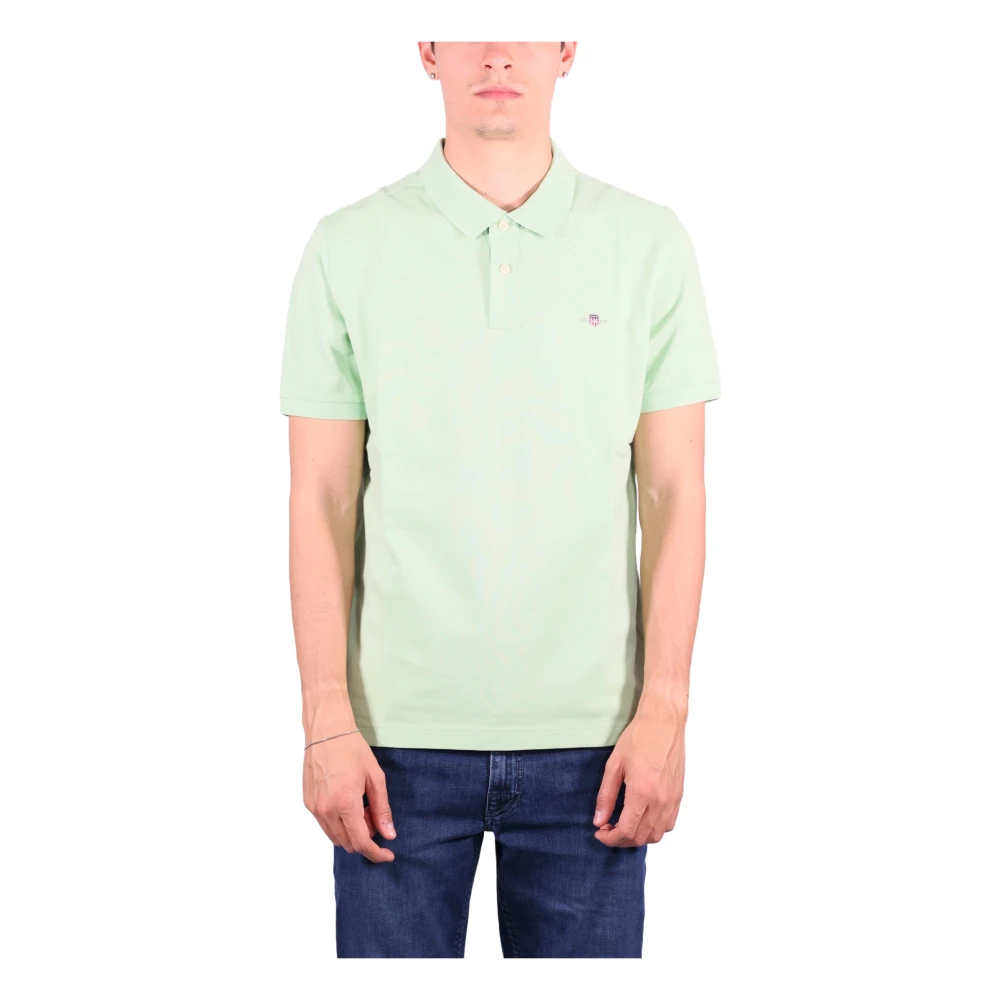Gant - Tops > Polo Shirts - Green - Gant - Modalova