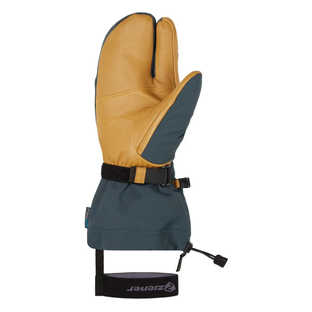 Ziener Donkere Jungle Kreeft Ski Handschoenen Multicolor Heren
