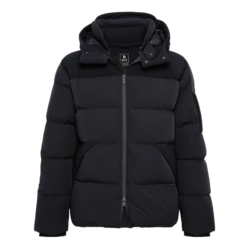 Boggi Milano B-Tech Bomberjack Black Heren