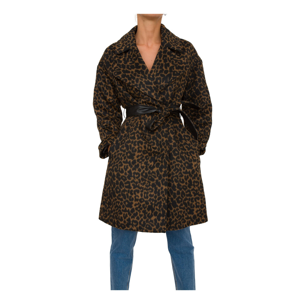 Cappotto donna maculato sale