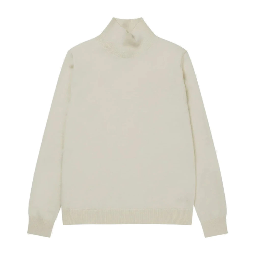 Munthe Women's Beige Turtlenecks, Xl, Tarikko Strik 1620